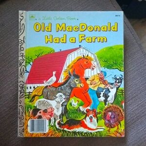 A little Golden Book "Old MacDonald Had a Farm"